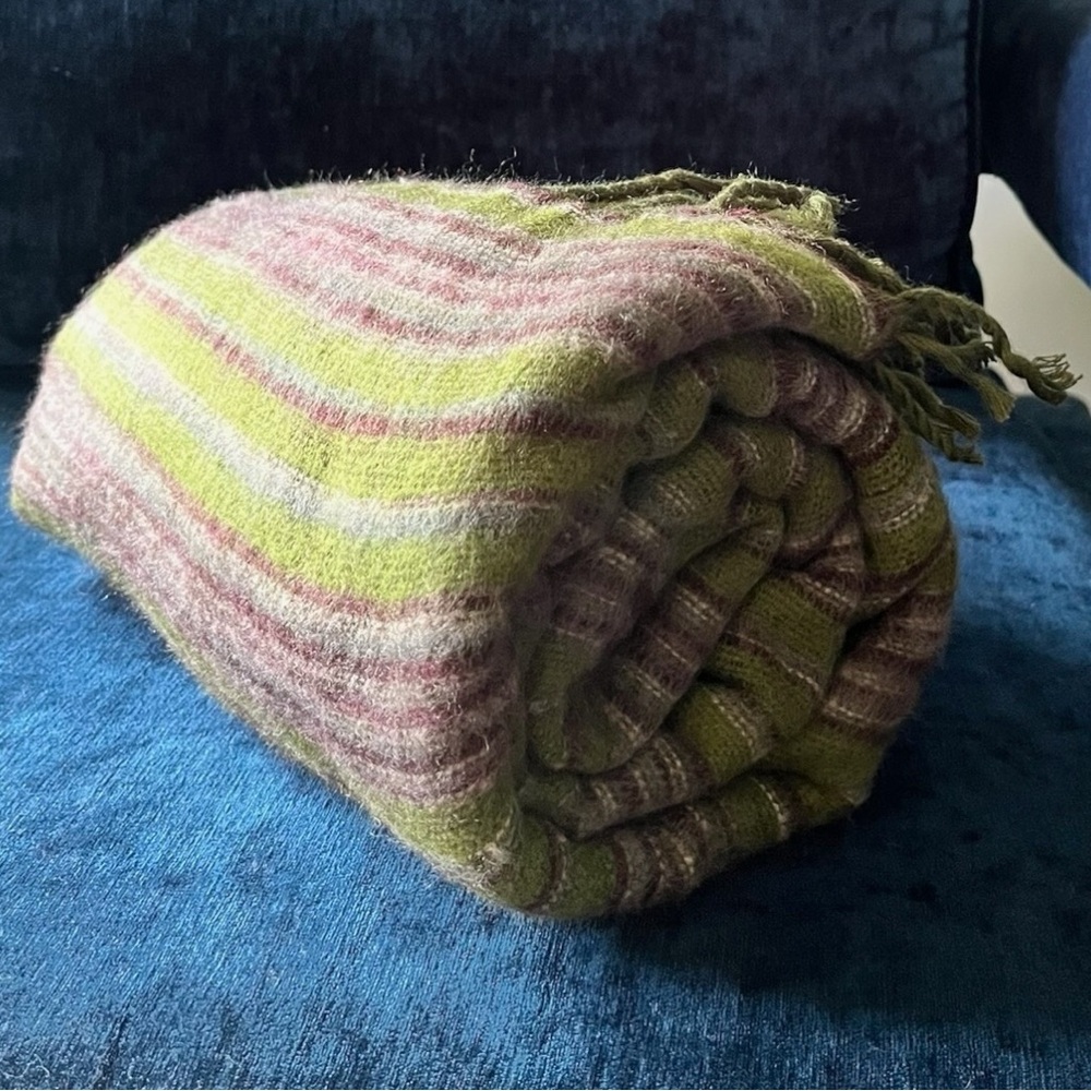 Meditation Blanket · Himalayan Wool & Yak · Travel · Living Ritual